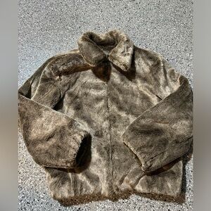 Carlucci Faux Fur Brown jacket